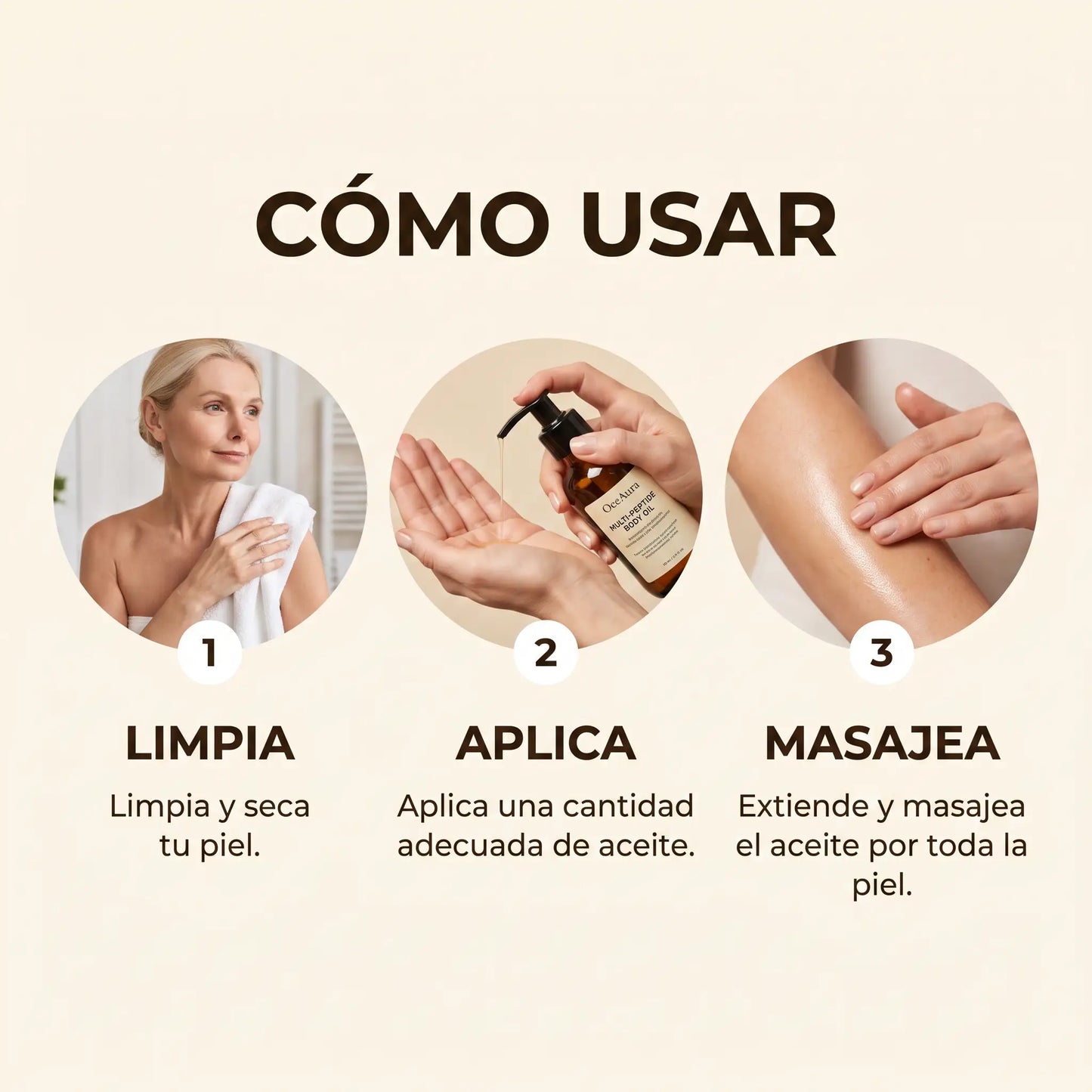 OceAura Aceite Con Peptidos