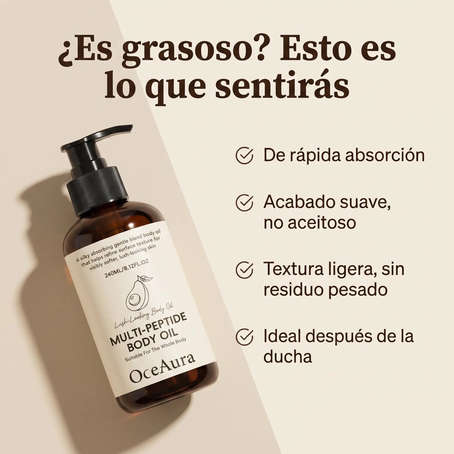 OceAura Aceite Con Peptidos
